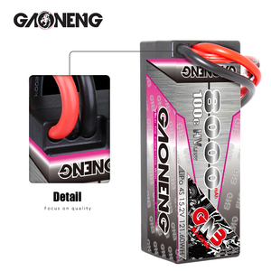 Batería LiPo RC de Alto Voltaje GNB GAONENG 4S 8000MAH HV 15.2V 100C 200C XT90 con Cable y Carcasa Rígida para Auto, <span class=keywords><strong>2023</strong></span> - Product Image 5