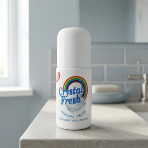 CRYSTAL FRESH 60ml Desodorante Antitranspirante Líquido Mineral Efectivo en Roll-On RN-P060 Certificado ISO9001 ISO22716 OTOP Para Todos los Géneros - Product Image 3
