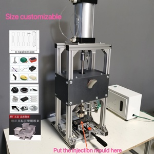 Mini small desktop plastic injection molding machine for small size and laboratory pe