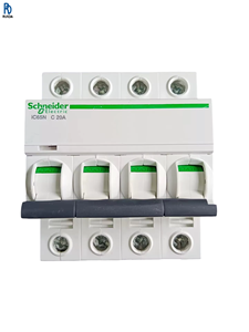 Interruptor de Circuito en Miniatura IC65N 4P C 20A, Interruptor Eléctrico de Protección Contra Sobrecarga y Cortocircuito, Distribución de Energía de Bajo Voltaje - Product Image 1