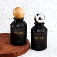 Flacon de parfum en verre durable de 30 ml/50 ml/100 ml, conteneur vide pour emballage de parfum et de diffuseur