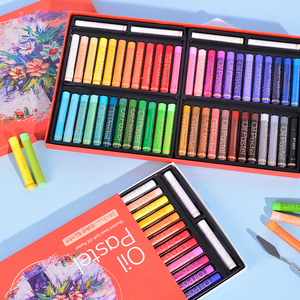 Juego de Pasteles al Óleo Ecológicos al por Mayor, Caja de Regalo de 24/36/48 Colores, Suaves, Brillantes, No Tóxicos, Seguros para Niños, Pintura Artística Profesional - Product Image 5