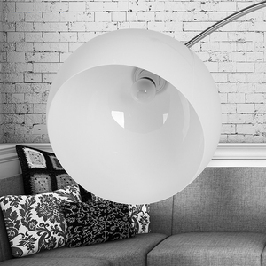 Châu Âu đứng ánh sáng phong cách hiện đại ARC thiết kế trang trí sàn đèn Đèn LED Nordic Đèn 80 Vòng hộp carton + hộp màu - Product Image 3