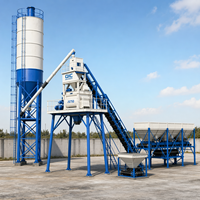 Centrale à béton stationnaire HZS90 90m³/h – Équipement de malaxage automatique pour béton prêt à l'emploi – Production commerciale – Fournisseur d'usine