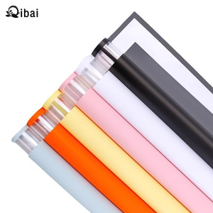 Qibai 20 hojas Brooke papel impermeable ventana borde mate flor papel de regalo paquete Floral papel de regalo para ramo - Product Image 5
