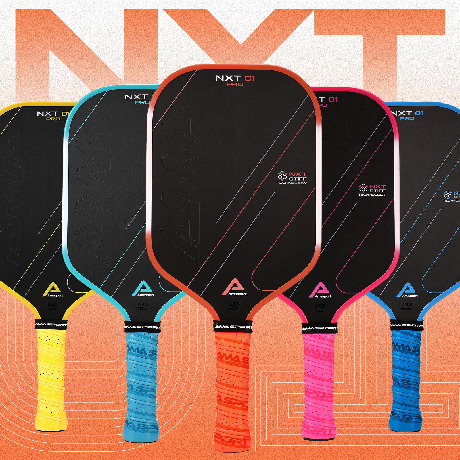 AMASPORT NXT 01 Pro ピックルボールラケット AMASPORT NXT 01 Pro ピックルボールラケット