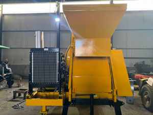 Pompe à béton électrique/diesel professionnelle à vendre avec pompe résistante à l'usure pour le coulis - Product Image 4