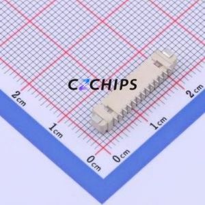 HC-1.25-13PWT Wire-to-Board Pin Header SMD,P=1.25mm,Horizontal Mount Connector 1x13P 1.25mm Horizontal Mount PicoBlade (MX 1.25) - Product Image 2