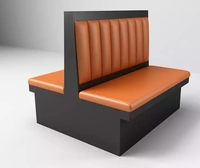 Ensemble table et chaises pour café, restaurant, mobilier commercial en métal, personnalisation possible