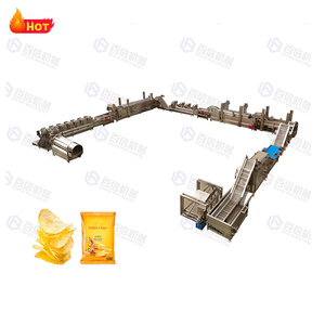 Automatic Chips Production <b>Line</b> Custom Made Industrial Snack Food Machine Potato Chips Production <b>Line</b> High Output - Product Image 4