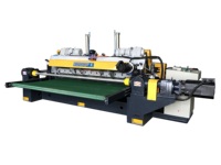 Machine de production de palettes en bois de première qualité pour le travail du bois, avec plancheuse PLC et découpe rotative à moteur, pour la production de contreplaqué de haute précision