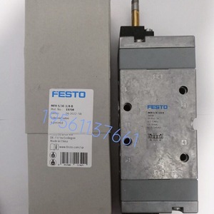 Vanne de commande Festo On/Off HEE D MINI 24 172956 DC 24V 1/4 po à commande par relais à température normale - Product Image 1