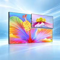 Mur vidéo LCD industriel Full HD avec cadre ultra-fin pour l'extérieur et les magasins de détail, garantie 1 an - Fonctionnalité SDK