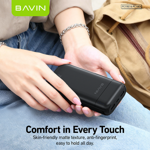 BAVIN PC1182 Chargeur <span class=keywords><strong>portable</strong></span> de voyage ultra fin à double port USB Type C, charge rapide, batterie externe 20000 mAh - Product Image 4