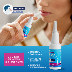 Spray Nasal para el Cuidado de la Salud y la Relajación Corporal, para Limpiar la Cavidad Nasal, Alivia la Congestión Nasal, la Picazón, los Estornudos y la Nariz <span class=keywords><strong>que</strong></span> Moquea - Product Image 2