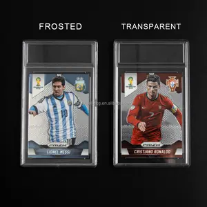 Empty Plastic Clear Acrylic Graded Card Slab Trading Card Sports Baseball Grading Card Display Holder Slab Protector Cases