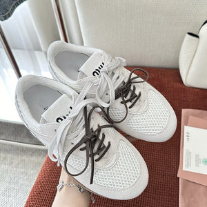 Scarpe da Corsa Casual da Donna Stile Coreano, Modello Tedesco con Chiusura a Lacci, Tendenza Moda, Tomaia in Pelle Bovina Ispirata a <span class=keywords><strong>Forrest</strong></span> <span class=keywords><strong>Gump</strong></span> - Product Image 3