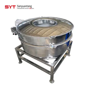 Stainless Steel Flour Sieve Machine Powder Vibrating Screen Sifter Shaker For Impurity Filter
