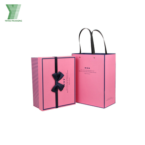Guangzhou Supplier Unique Design Shoes &amp; Clothing Packing <strong>Box</strong> <strong>Book</strong> Shaped Rigid Handbag Paper <strong>Box</strong> with Ribbon Handle - Product Image 5