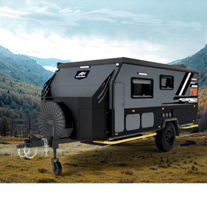 Maison <span class=keywords><strong>mobile</strong></span> compacte prête pour l'autonomie, caravane, maison <span class=keywords><strong>mobile</strong></span> en forme de larme, véhicule habitable - Product Image 1