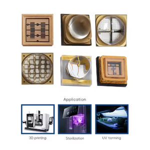 Puce LED SMD infrarouge pour éclairage médical 60W 18-24V, lumière bleue noire 590nm 372nm 405nm 660nm 720nm 750nm 850nm 940NM - Product Image 5