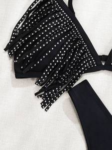 Fringe Designer Maillots <span class=keywords><strong>De</strong></span> <span class=keywords><strong>Bain</strong></span> Ourlet Bikini Glands <span class=keywords><strong>Maillot</strong></span> <span class=keywords><strong>De</strong></span> <span class=keywords><strong>Bain</strong></span> Femmes Solide Brillant Diamant Bikini Brésilien <span class=keywords><strong>Maillot</strong></span> <span class=keywords><strong>De</strong></span> <span class=keywords><strong>Bain</strong></span> Marque Bikini - Product Image 5