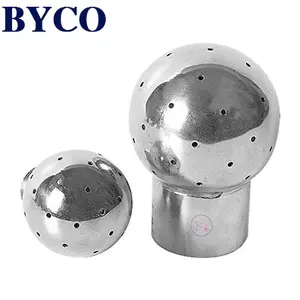 BYCO Bình Xịt Vệ Sinh Cố Định Tĩnh Điện Vệ Sinh CIP Bằng Thép Không Gỉ 304