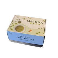 Ensemble de fouets à matcha en bambou minimaliste moderne avec bol, ustensiles, fouet, brosse, outils à thé portables