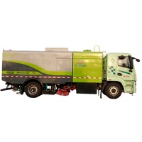 Nettoyeur de voirie électrique 10 m³ de dernière conception, balayeuse industrielle électrique assise pour le nettoyage des routes