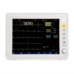 DMSM01 ucuz ve taşınabilir veteriner ilacı hayvan EKG makinesi akıllı monitör EKG makinesi vet çok parametre hasta monitörü
