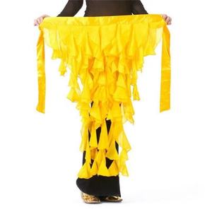Falda de Danza del Vientre para Mujer, Cinturón de Danza <span class=keywords><strong>Latina</strong></span>, Falda con Flecos para Actuación - Product Image 2