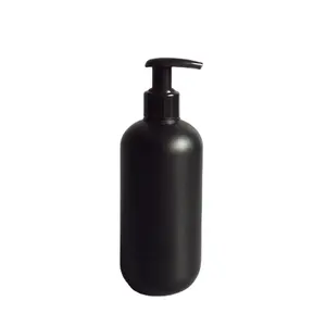 Bouteille pour pompe à gaz 300ml, contenant en hdpe noir mat