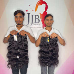 ผมแท้จากวัดอินเดียแบบดิบ ไม่ผ่านกระบวนการ ผมตรงจากวัดแบบดิบ  ชุดผมสีบลอนด์ 613 พร้อมแผ่นปิดผม - Product Image 2