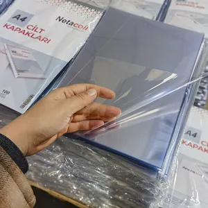 OCAN A2 A3 A4 Size Clear Rigid PVC Sheet For Binding Cover And Photo Album