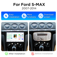 Radio para coche Junsun Carplay para Ford S-Max S max 2007-2008, sistemas inteligentes para coche, navegación GPS Android, multimedia para Ford S Max