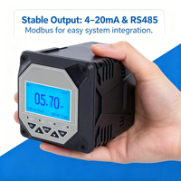 Kostenloser Restchlor-Sensor IP68 Sonde 0-2mg/L RS485 Modbus RTU für Trinkwasser und Schwimmbäder