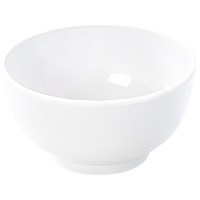 Ensemble de bols à riz et à soupe en plastique personnalisés, réutilisables, écologiques, en mélamine blanche dure, design moderne, vente en gros