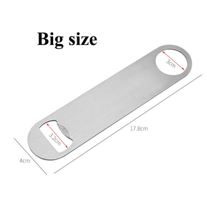 Biểu tượng tùy chỉnh bia thép không gỉ mở chai bền nắp chai mở - Product Image 6