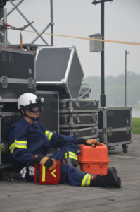 Kit de Escuadrón Bolsa de Pierna para Equipo de Rescate Bombero Brigada Primeros Auxilios Bolsa Médica Herramienta Bolsa Modular Nylon Poliéster Rojo Unisex CR - Product Image 6