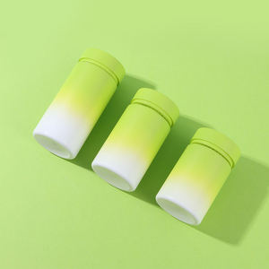 Botella de 100 ml con Impresión Personalizada para Vitaminas, Cápsulas de Polvo Liofilizado, Goma de Mascar, Partículas de Fruta Seca, con Tapa - Product Image 1