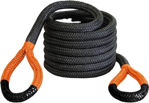19mm 9M nhiệm vụ nặng nề đôi bện Nylon off road xe động kéo dây với bảo vệ tay áo cho SUV off-road xe tải phục hồi - Product Image 5