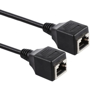 Câble d'extension Ethernet <span class=keywords><strong>RJ45</strong></span> blindé de 30 cm, câble <span class=keywords><strong>RJ45</strong></span> femelle <span class=keywords><strong>Cat</strong></span> <span class=keywords><strong>5</strong></span> Cat5e - Product Image 2