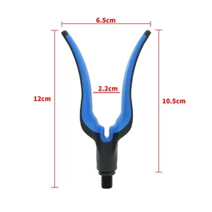 Support de canne à pêche Hirisi en forme de U pour piquets de berge et <span class=keywords><strong>buzz</strong></span> bars, accessoires de pêche AC401 - Product Image 3