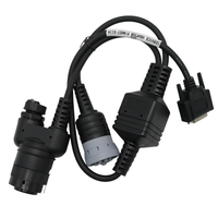 Câble adaptateur de diagnostic diesel pour machines de construction CAT 9 broches 14 broches, faisceau de câblage de liaison de données ECU, compatible Caterpillar