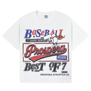 Camisetas Blancas de Alta Calidad para Hombre, Estilo Básico, Manga Corta, Transpirables, 100% Algodón, con Estampado de Letras, para Venta al Por Mayor - Product Image 1