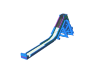Toboggan aquatique gonflable sur le thème du dauphin pour les événements en plein air