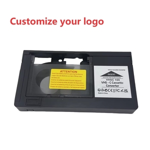 Adaptador convertidor de cassettes VHS-C a VHS, alimentado por batería, para el archivamiento en casa, reproductor de cintas de vídeo, herramienta retro, carcasa de ABS, multifunción - Product Image 1