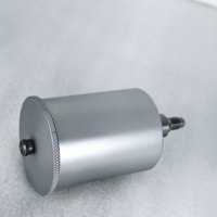 Pot de peinture à alimentation par gravité 200cc en alliage d'aluminium, réservoir durable pour pistolet de pulvérisation, pot de rechange pour pistolet de peinture