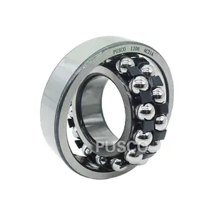 PUSCO High Quality Bearing 2317M 1200 1201 1202 1203 1204 1205 1206 2317M Self-Aligning Ball Bearing 1206 For Textile Machinery