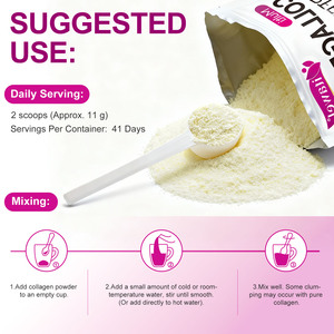 Itawel Biotin Multi Hydrolyzed <strong>Collagen</strong> Complex Peptides <strong>Powder</strong> OEM Wholesale Adult Skin Hair Joint Anti-Aging Drink Supplements - Product Image 3